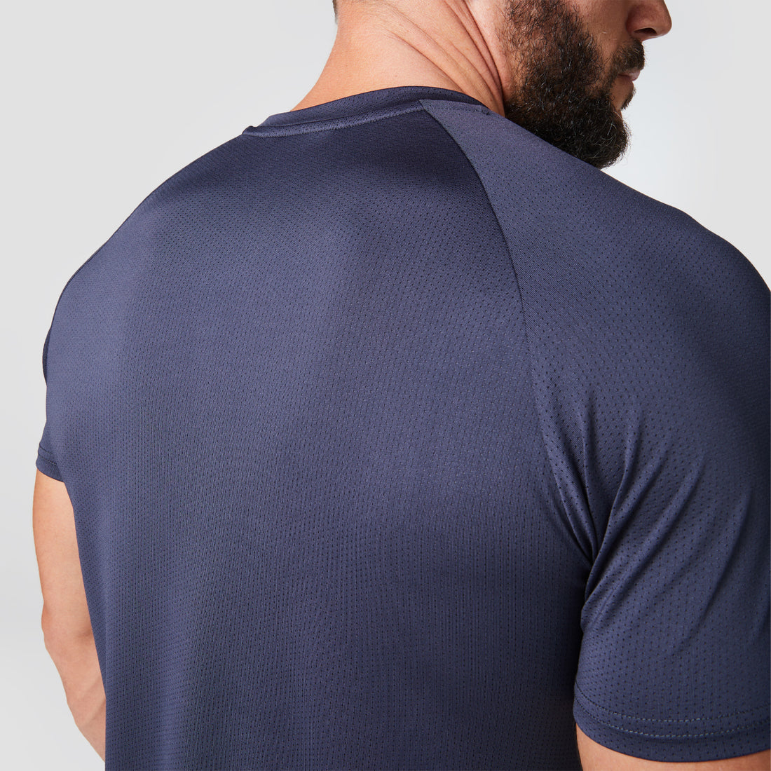 CORE MESH TEE - CHARCOAL